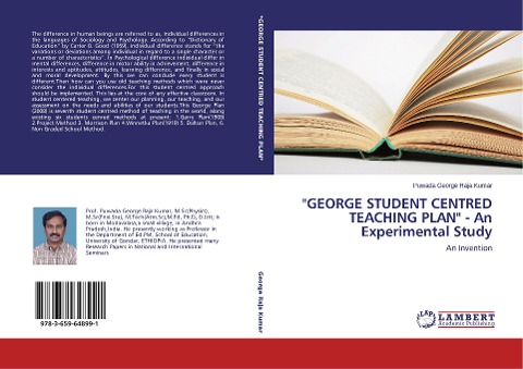 GEORGE STUDENT CENTRED TEACHING PLAN - An Experimental Study: An Invention