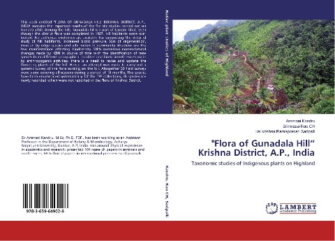 Flora of Gunadala Hill Krishna District, A.P., India: Taxonomic studies of Indigenous plants on Highland