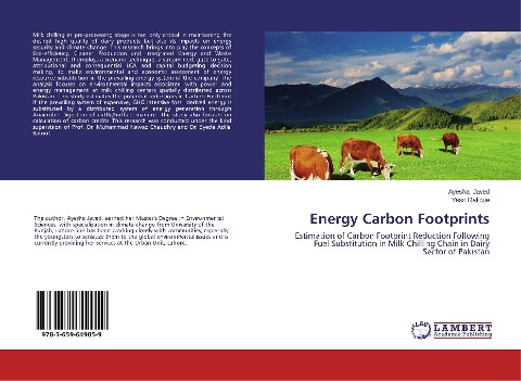 Energy Carbon Footprints: Estimation of Carbon Footprint Reduction Following Fuel Substitution in Milk Chilling Chain in Dairy Sector of Pakistan
