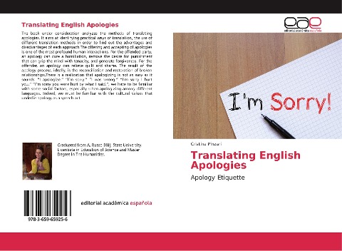 Translating English Apologies: Apology Etiquette