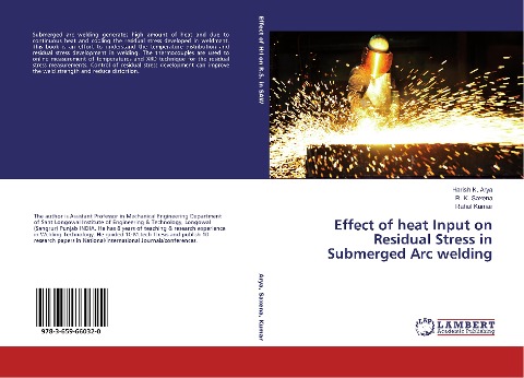 Effect of heat Input on Residual Stress in Submerged Arc welding