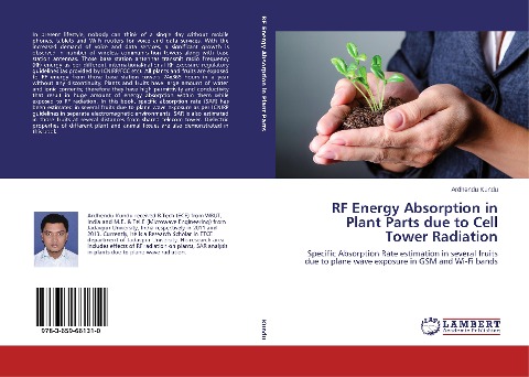 RF Energy Absorption in Plant Parts due to Cell Tower Radiation: Specific Absorption Rate estimation in several fruits due to plane wave exposure in GSM and Wi-Fi bands