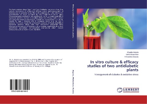 In vitro culture & efficacy studies of two antidiabetic plants: Management of diabetes & oxidative stress
