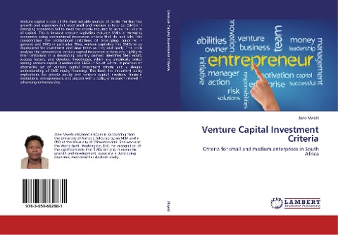 Venture Capital Investment Criteria: Criteria for small and medium enterprises in South Africa
