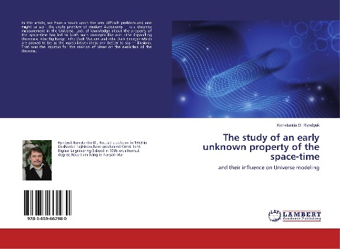The study of an early unknown property of the space-time: and their influence on Universe modeling
