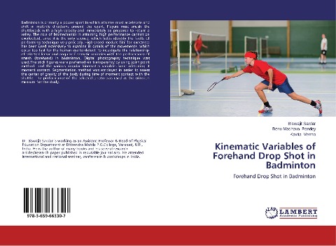 Kinematic Variables of Forehand Drop Shot in Badminton: Forehand Drop Shot in Badminton