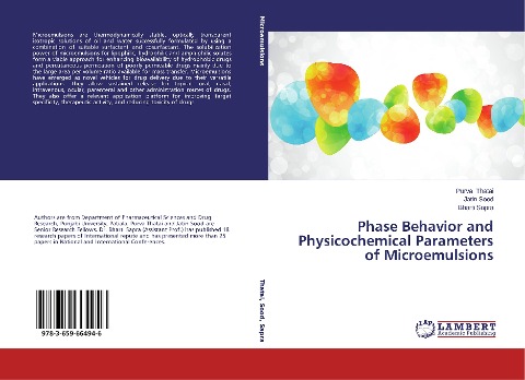 Phase Behavior and Physicochemical Parameters of Microemulsions