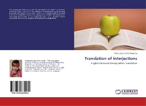 Translation of interjections: English-Ukrainian literary-artistic translation