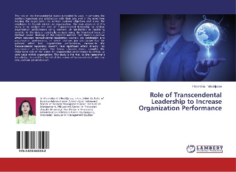 Role of Transcendental Leadership to Increase Organization Performance