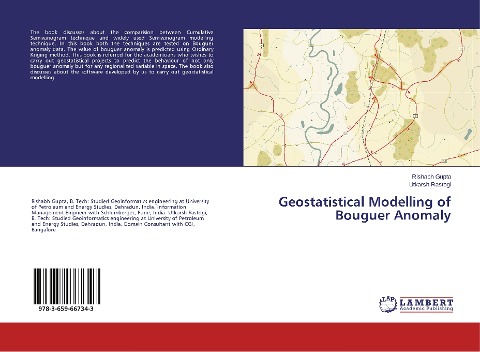 Geostatistical Modelling of Bouguer Anomaly