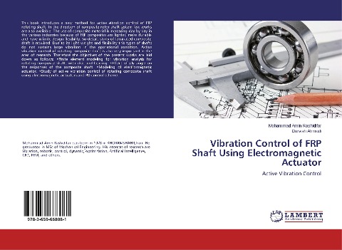 Vibration Control of FRP Shaft Using Electromagnetic Actuator: Active Vibration Control