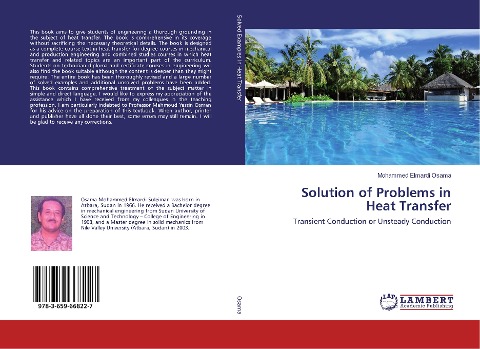 Solution of Problems in Heat Transfer: Transient Conduction or Unsteady Conduction