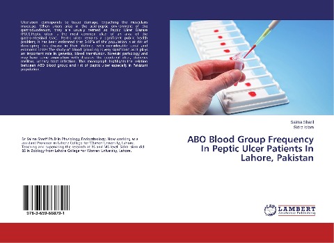 ABO Blood Group Frequency In Peptic Ulcer Patients In Lahore, Pakistan
