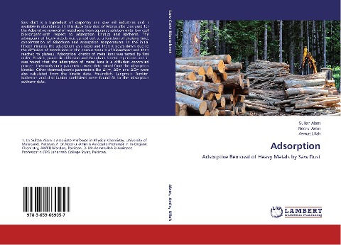 Adsorption: Adsorptive Removal of Heavy Metals by Saw Dust