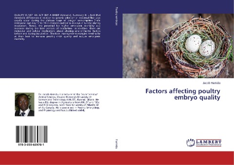 Factors affecting poultry embryo quality
