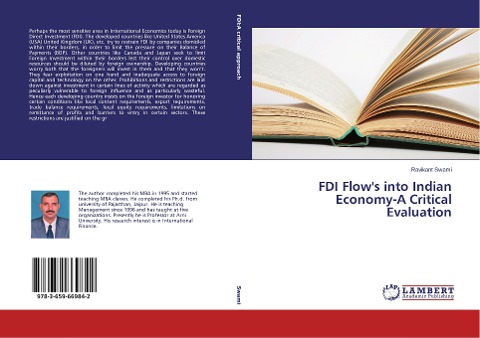 FDI Flows into Indian Economy-A Critical Evaluation
