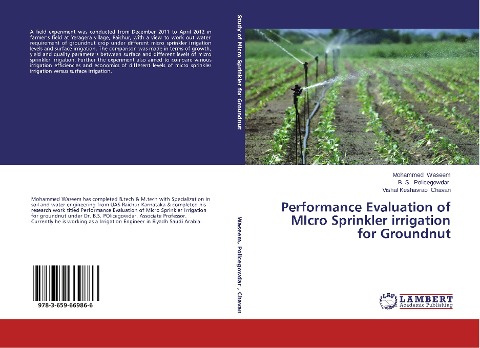 Performance Evaluation of MIcro Sprinkler irrigation for Groundnut