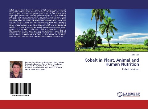 Cobalt in Plant, Animal and Human Nutrition: Cobalt nutrition