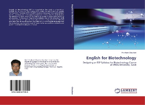 English for Biotechnology: Designing an ESP Syllabus for Biotechnology Course at VNSG University, Surat