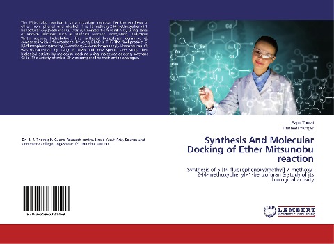 Synthesis And Molecular Docking of Ether Mitsunobu reaction: Synthesis of 5-[(4-fluorophenoxy)methyl]-7-methoxy-2-(4-methoxyphenyl)-1-benzofuran & study of its biological activity