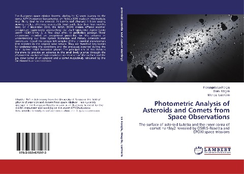 Photometric Analysis of Asteroids and Comets from Space Observations: The surface of asteroid Lutetia and the inner coma of comet Hartley2 revealed by OSIRIS-Rosetta and EPOXI space missions