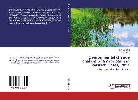 Environmental change analysis of a river basin in Western Ghats, India: - the case of Bharathapuzha river