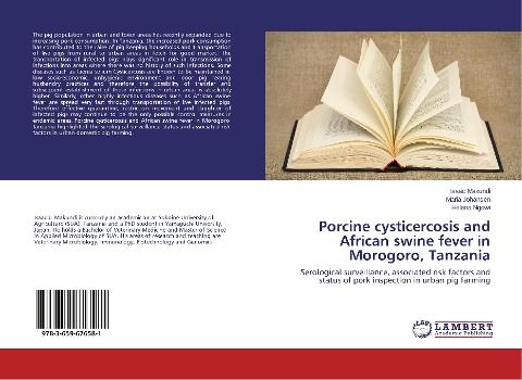 Porcine cysticercosis and African swine fever in Morogoro, Tanzania: Serological surveillance, associated risk factors and status of pork inspection in urban pig farming