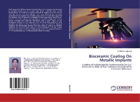 Bioceramic Coating On Metallic Implants: Coating of Hydroxyapatite Synthesised by Sol-Gel Route on SS-304L by PLD Technique & Study of its Corrosion Behaviour