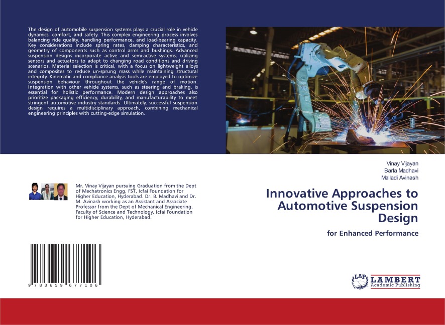 Innovative Approaches to Automotive Suspension Design: for Enhanced Performance