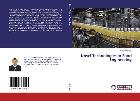 Novel Technologies in Food Engineering