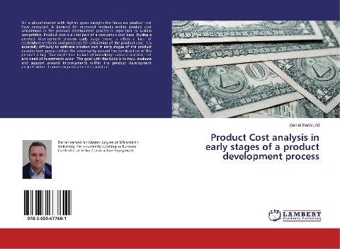 Product Cost analysis in early stages of a product development process