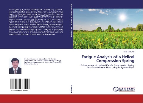 Fatigue Analysis of a Helical Compression Spring: Enhancement of Usable Life of a Compression Spring for a Two-Wheeler Horn Using Fatigue Analysis