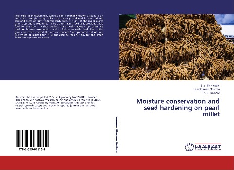Moisture conservation and seed hardening on pearl millet