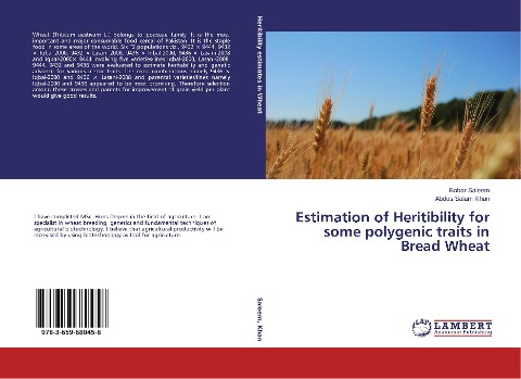 Estimation of Heritibility for some polygenic traits in Bread Wheat