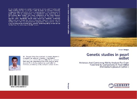 Genetic studies in pearl millet: Heterosis And Combining Ability Analysis For Grain Yield And Its Components In Pearl Millet (Pennisetum glaucum (L)R.Br.)
