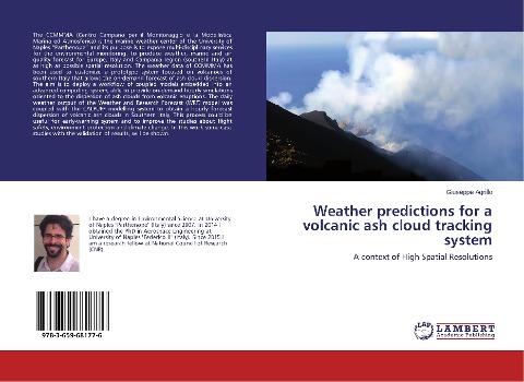 Weather predictions for a volcanic ash cloud tracking system: A context of High Spatial Resolutions