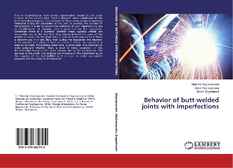 Behavior of butt-welded joints with imperfections