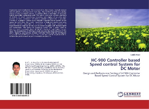 HC-900 Controller based Speed control System for DC Motor: Design and Performance Testing of HC900 Controller Based Speed Control System for DC Motor
