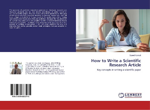 How to Write a Scientific Research Article: Key concepts in writing a scientific paper