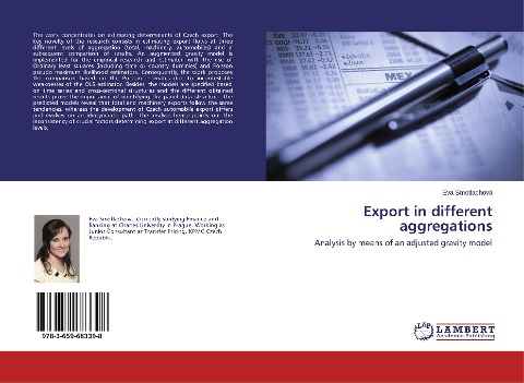 Export in different aggregations: Analysis by means of an adjusted gravity model