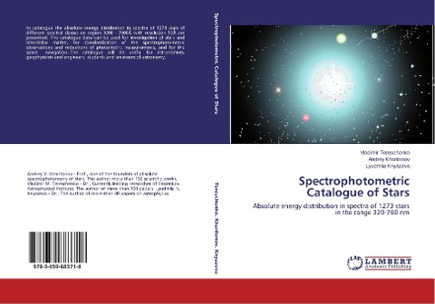 Spectrophotometric Catalogue of Stars: Absolute energy distribution in spectra of 1273 stars in the range 320-760 nm