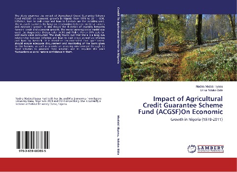 Impact of Agricultural Credit Guarantee Scheme Fund (ACGSF)On Economic: Growth in Nigeria (1978-2011)
