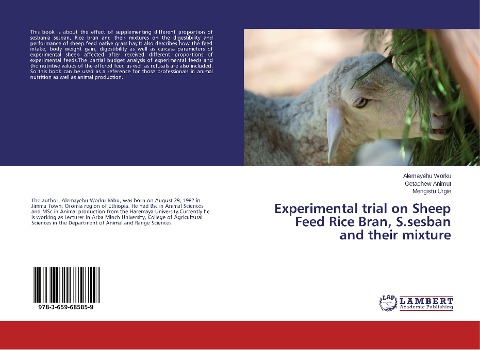 Experimental trial on Sheep Feed Rice Bran, S.sesban and their mixture