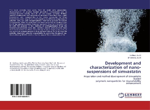 Development and characterization of nano-suspensions of simvastatin: Preparation and method development of simvastatin loaded polymeric nanoparticles for bioavailability enhancement