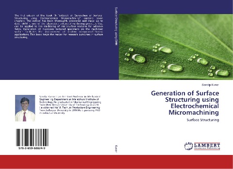 Generation of Surface Structuring using Electrochemical Micromachining: Surface Structuring