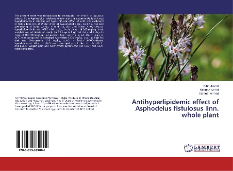Antihyperlipidemic effect of Asphodelus fistulosus linn. whole plant