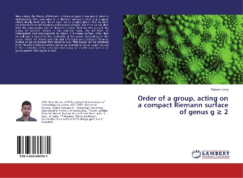 Order of a group, acting on a compact Riemann surface of genus g ¿ 2