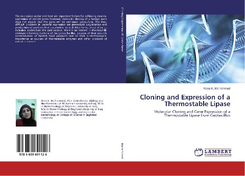 Cloning and Expression of a Thermostable Lipase: Molecular Cloning and Gene Expression of a Thermostable Lipase from Geobacillus