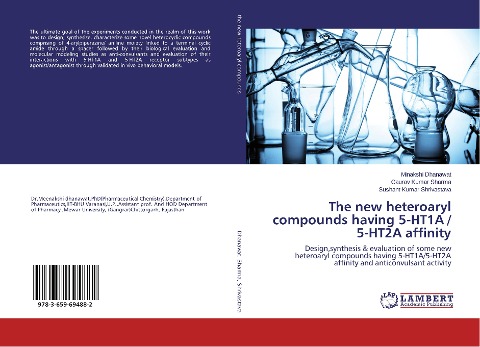 The new heteroaryl compounds having 5-HT1A / 5-HT2A affinity: Design,synthesis & evaluation of some new heteroaryl compounds having 5-HT1A/5-HT2A affinity and anticonvulsant activity