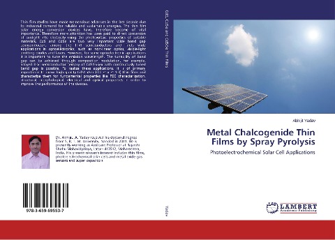 Metal Chalcogenide Thin Films by Spray Pyrolysis: Photoelectrochemical Solar Cell Applications